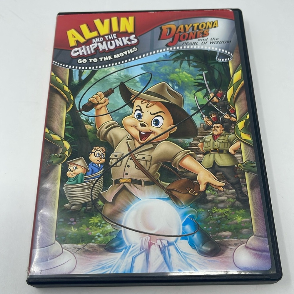 ALVIN AND THE CHIPMUNKS: Daytona Jones and the Pearl of Wisdom DVD. Paramount